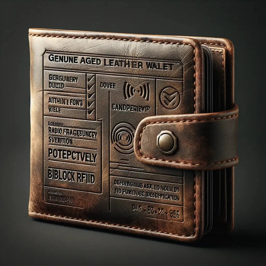 RFID-Blocking Leather Wallets: Secure Your Cards Now