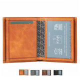 Mens Leather Card Wallet | Capsule Amber