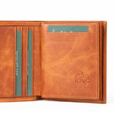 Mens Leather Card Holder | Capsule Amber