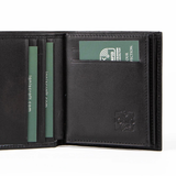 Mens Leather Card Wallet | Capsule Onyx