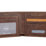 Mens Slim Leather Wallet | Essential Slim Jasper