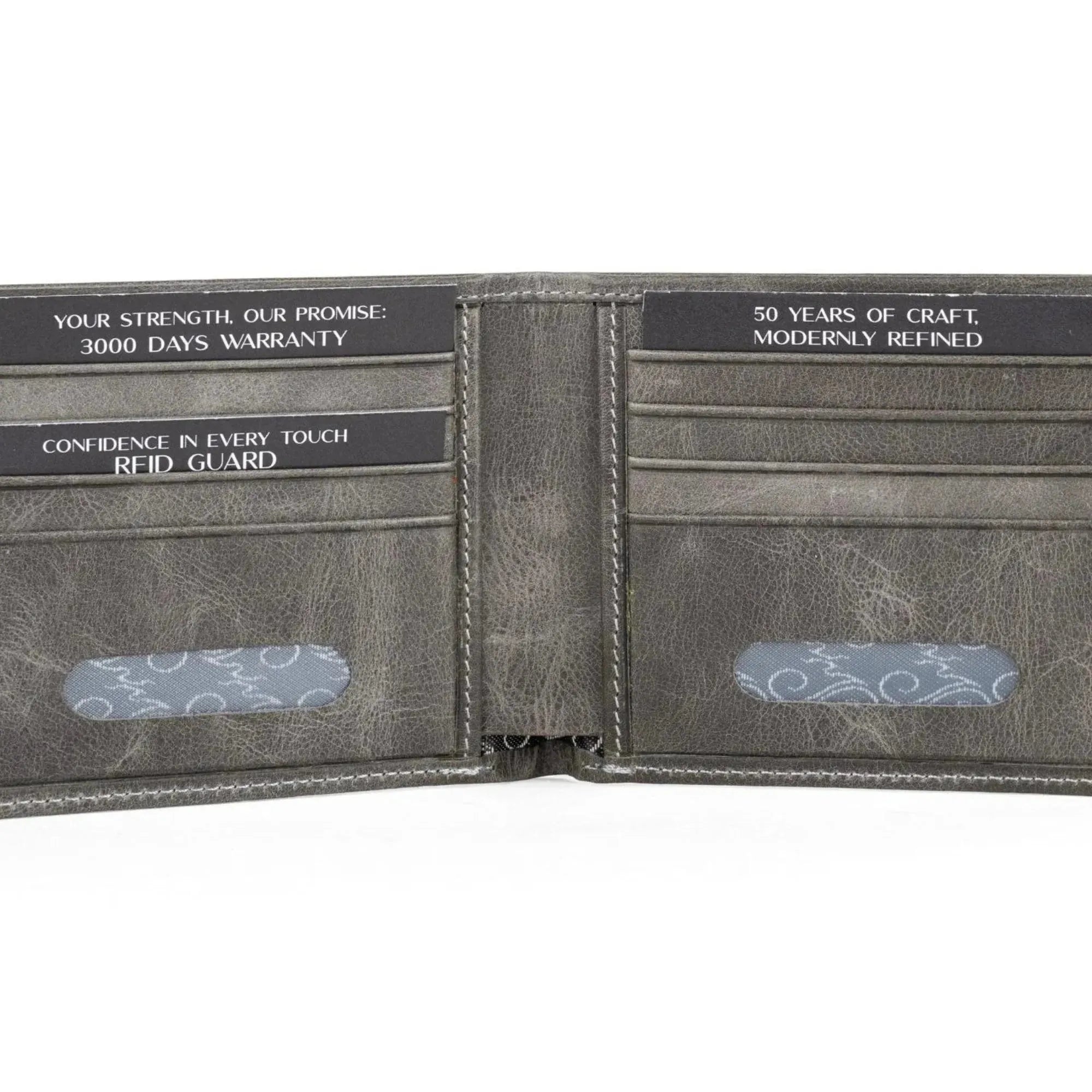 Mens Leather Billfold | Soloist Basalt