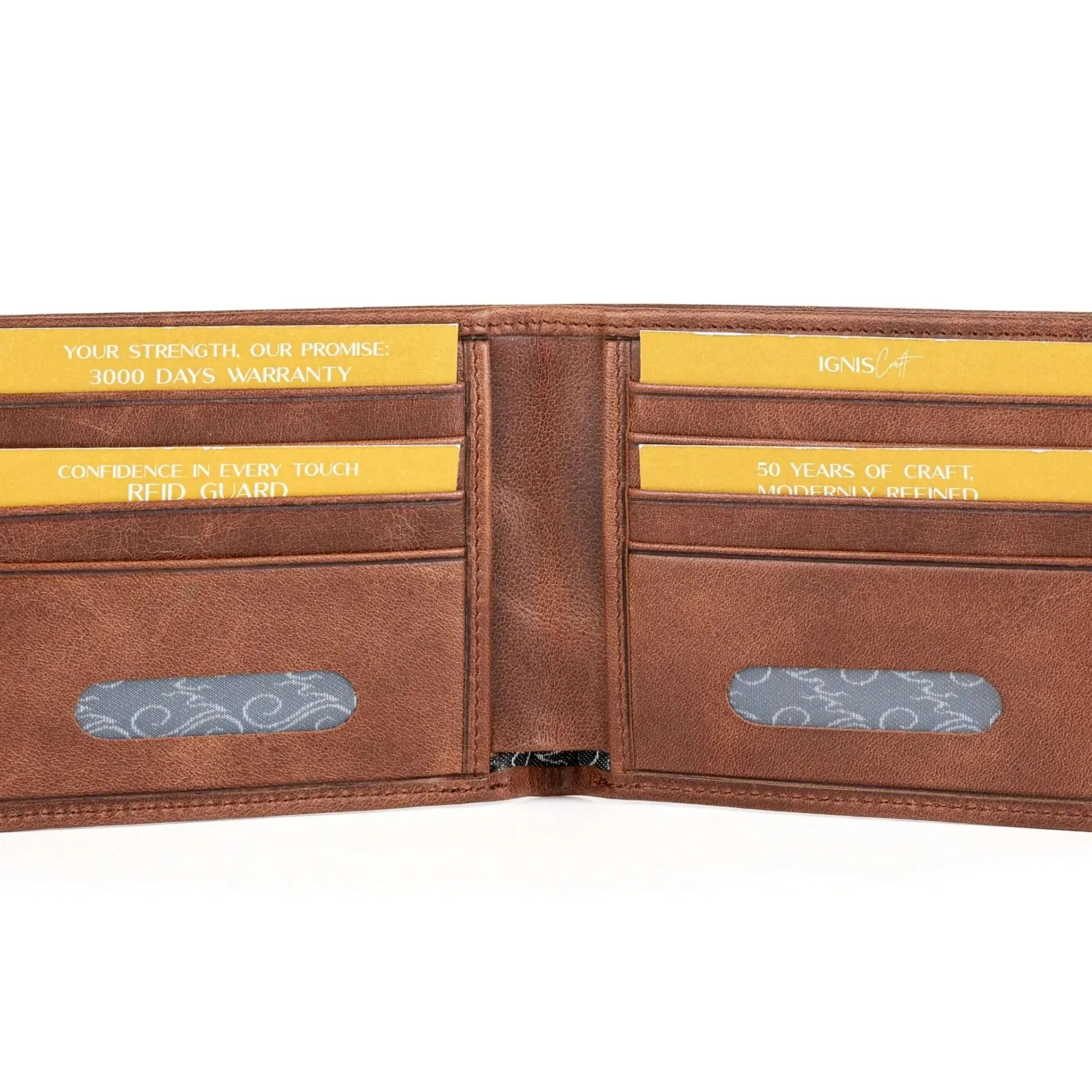 Premium Men's Leather Wallet | Soloist Jasper by IGNIS Craft