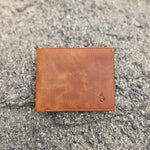 Man Leather Wallet | Companion Amber