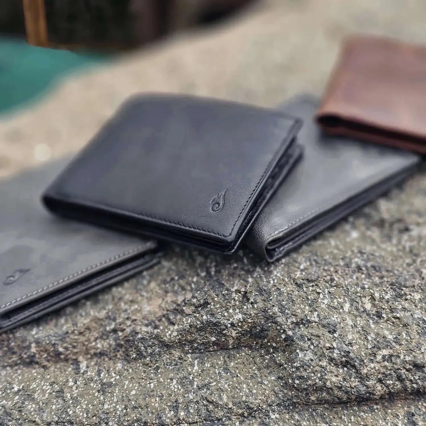 Premium Men's Leather Wallet | Dual Flip Onyx by IGNIS Craft