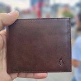 Mens Real Leather Wallet | Solstice Agate