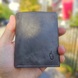 Mens Leather Card Holder | Pocket Pro Basalt