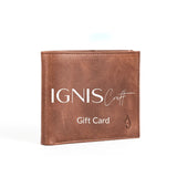 Premium Handcrafted Men's Leather Wallet | IGNIS Craft