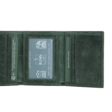 Mens Trifold Leather Wallet | Apex Jade