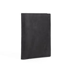 RFID Blocking Leather Passport Holder | Voyager Obsidian