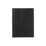 RFID Blocking Leather Passport Holder | Voyager Obsidian