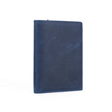 RFID Protection Leather Passport Wallet | Voyager Sapphire