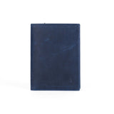 RFID Protection Leather Passport Wallet | Voyager Sapphire