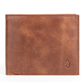 Brown Leather Wallet for men | Companion Agate