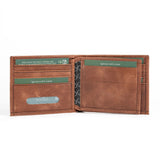 Brown Leather Wallet for men | Companion Agate