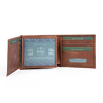 Mens Leather Wallet | Dual Flip Jasper