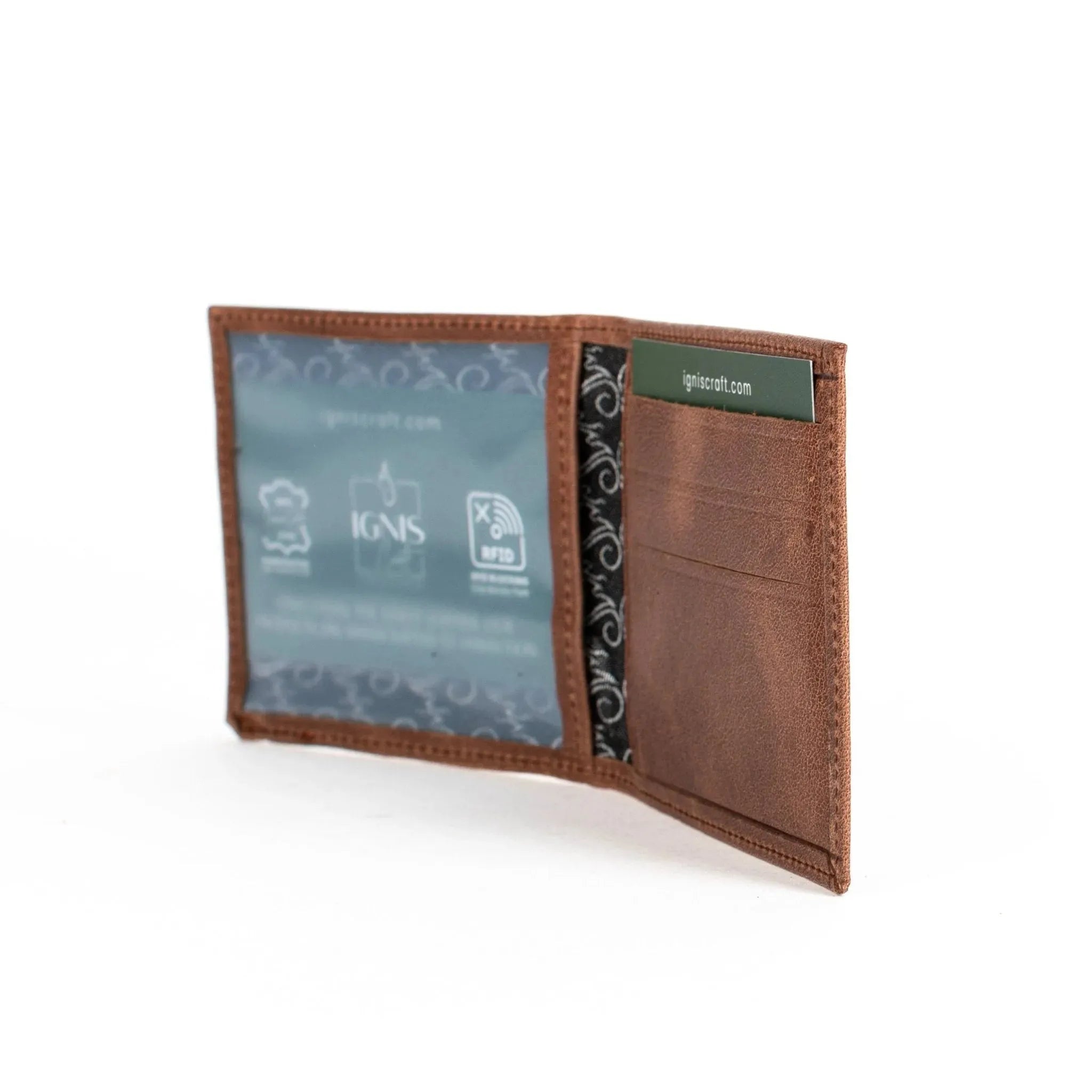 Mens Leather Designer Wallet | Essential Dynamic Agate