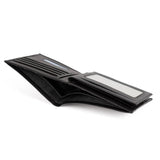 Black Leather Wallet Men | Solo Dynamic Obsidian