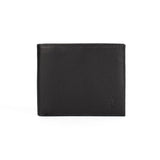 Mens Black Leather Wallet | Essential Slim Onyx