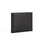 Mens Black Leather Wallet | Essential Slim Onyx