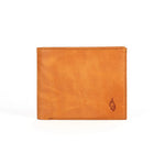 Mens Brown Leather Wallet | Essential Slim Amber