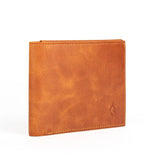 Mens Slim Leather Wallet | Solstice Amber