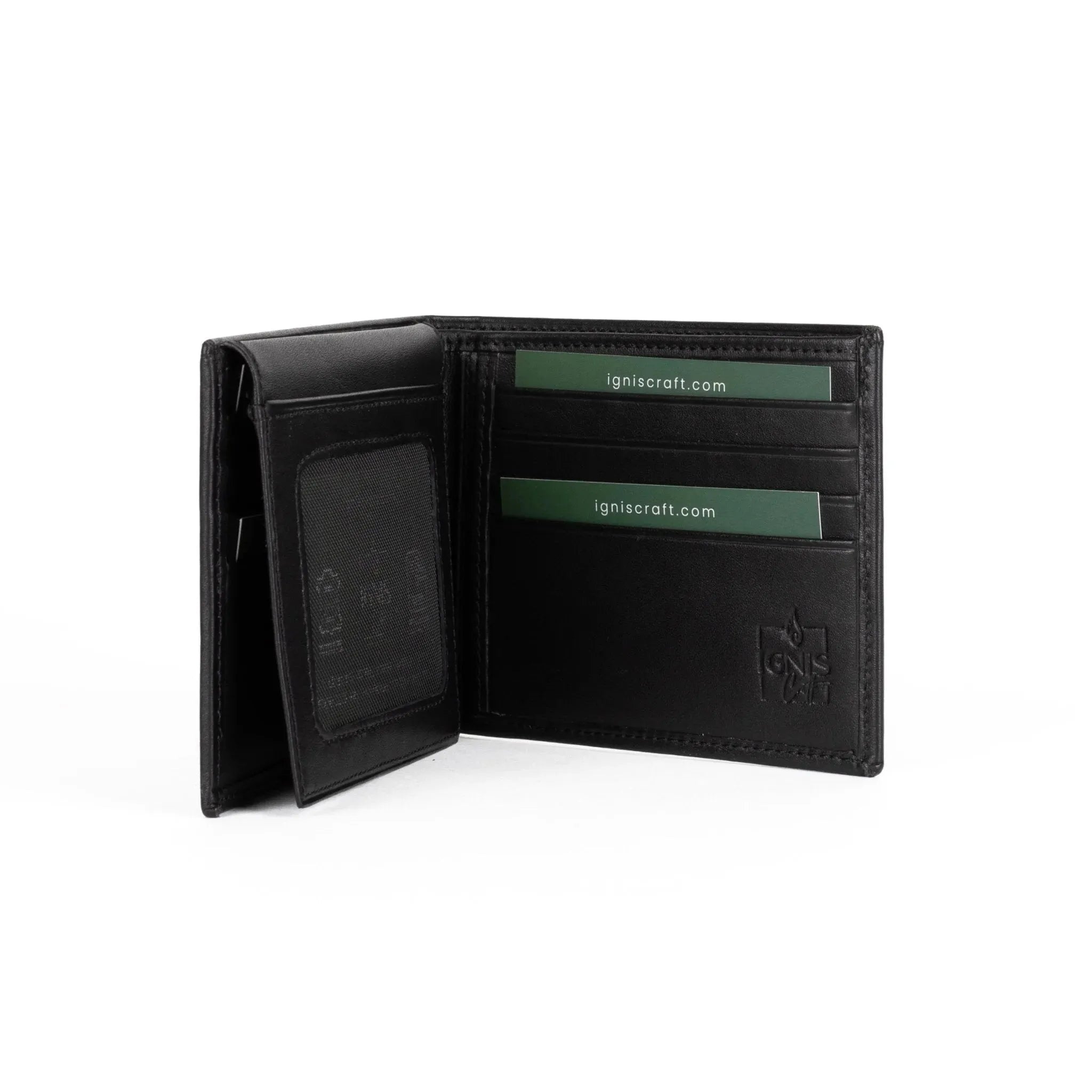 Male Leather Wallet | Solstice Onyx