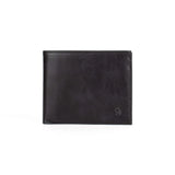 Men's Bifold Leather Wallet | Essential Slim Obsidian