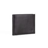 Men's Bifold Leather Wallet | Essential Slim Obsidian