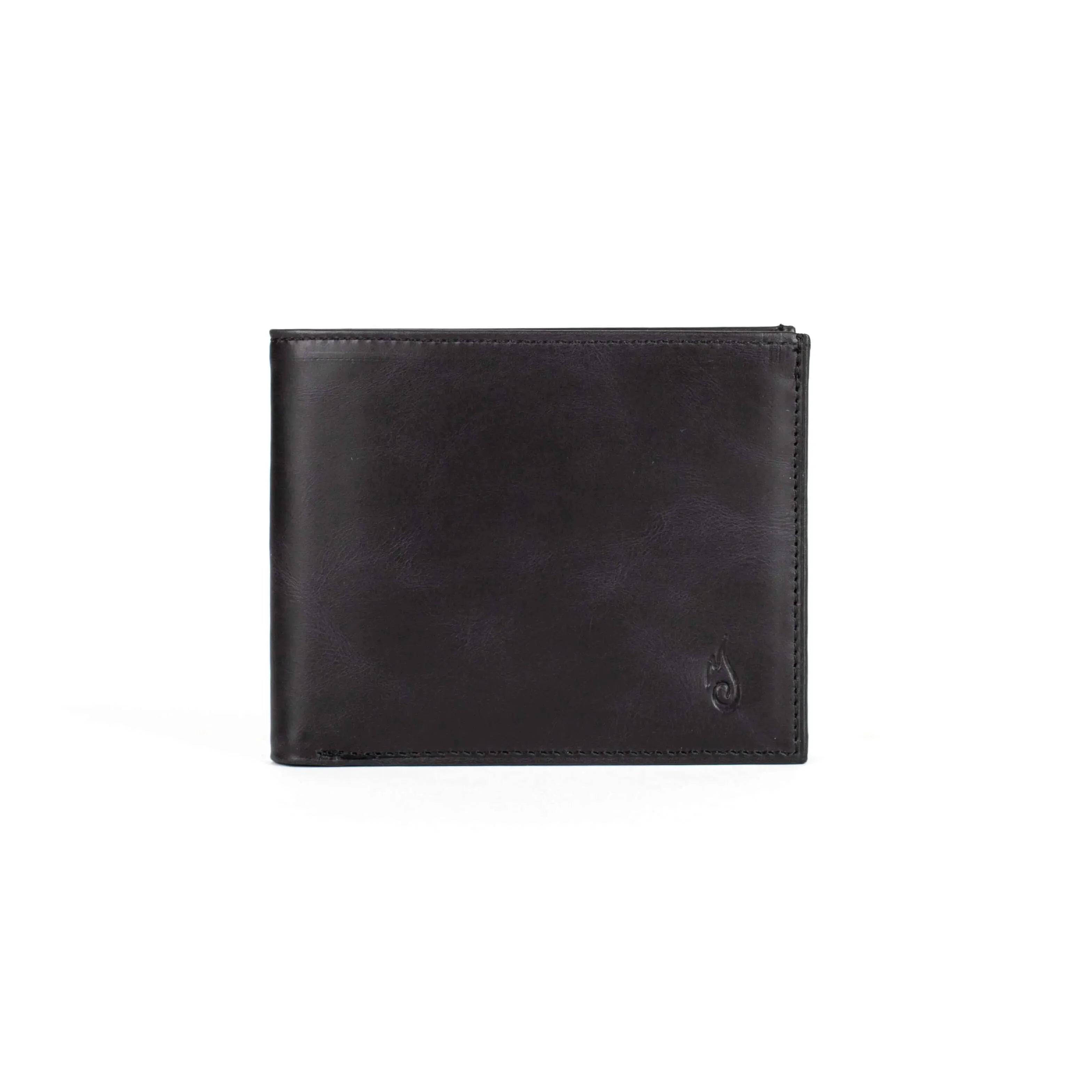 Men's Leather Bifold Wallet | Soloist Obsidian IGNIS Craft