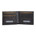 Men's Leather Bifold Wallet | Soloist Obsidian IGNIS Craft