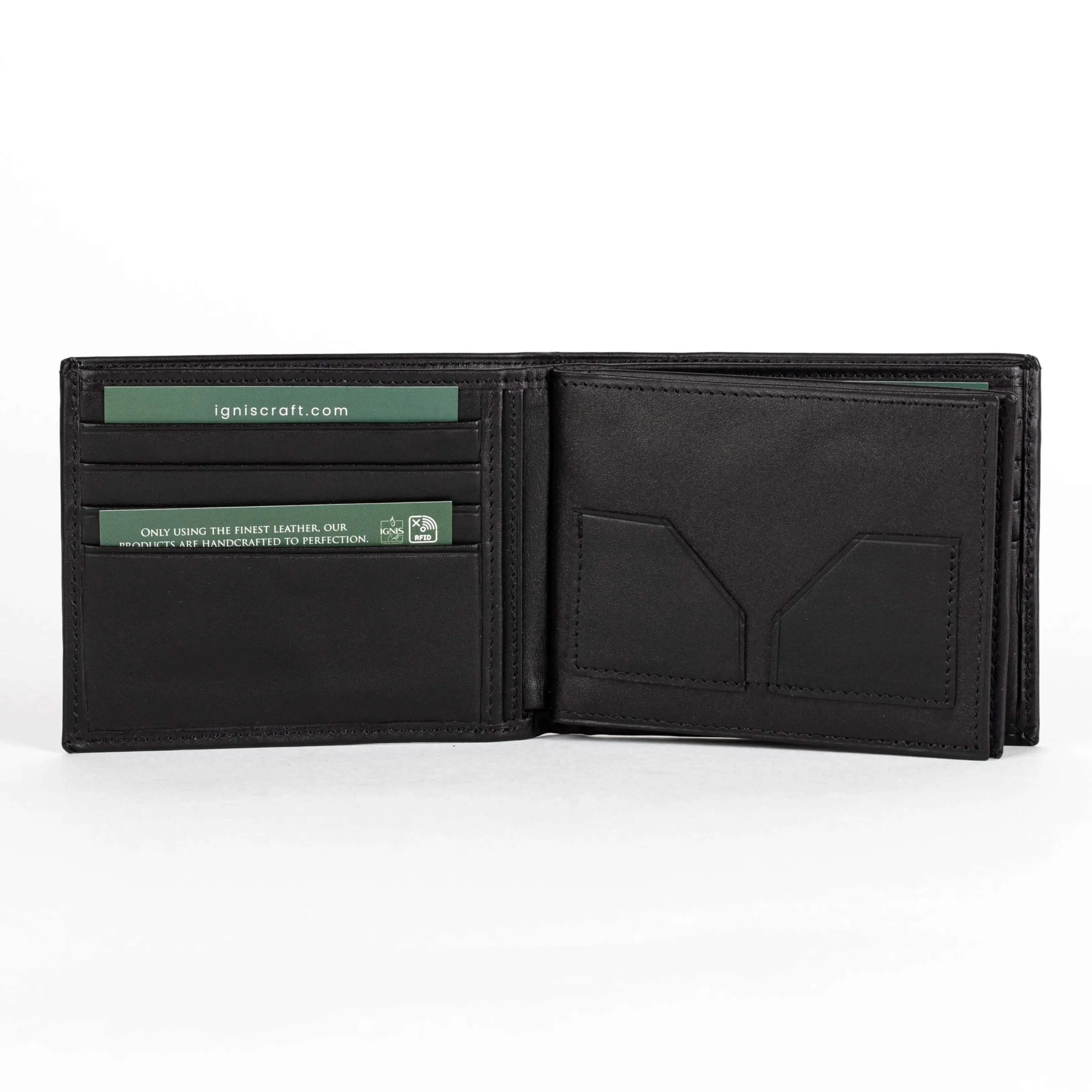 Premium Men's Leather Wallet | Origin Eclipse Onyx