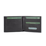 Mens Leather Wallet | Essential Obsidian