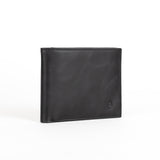 Mens Leather Wallet | Solstice 4 Obsidian