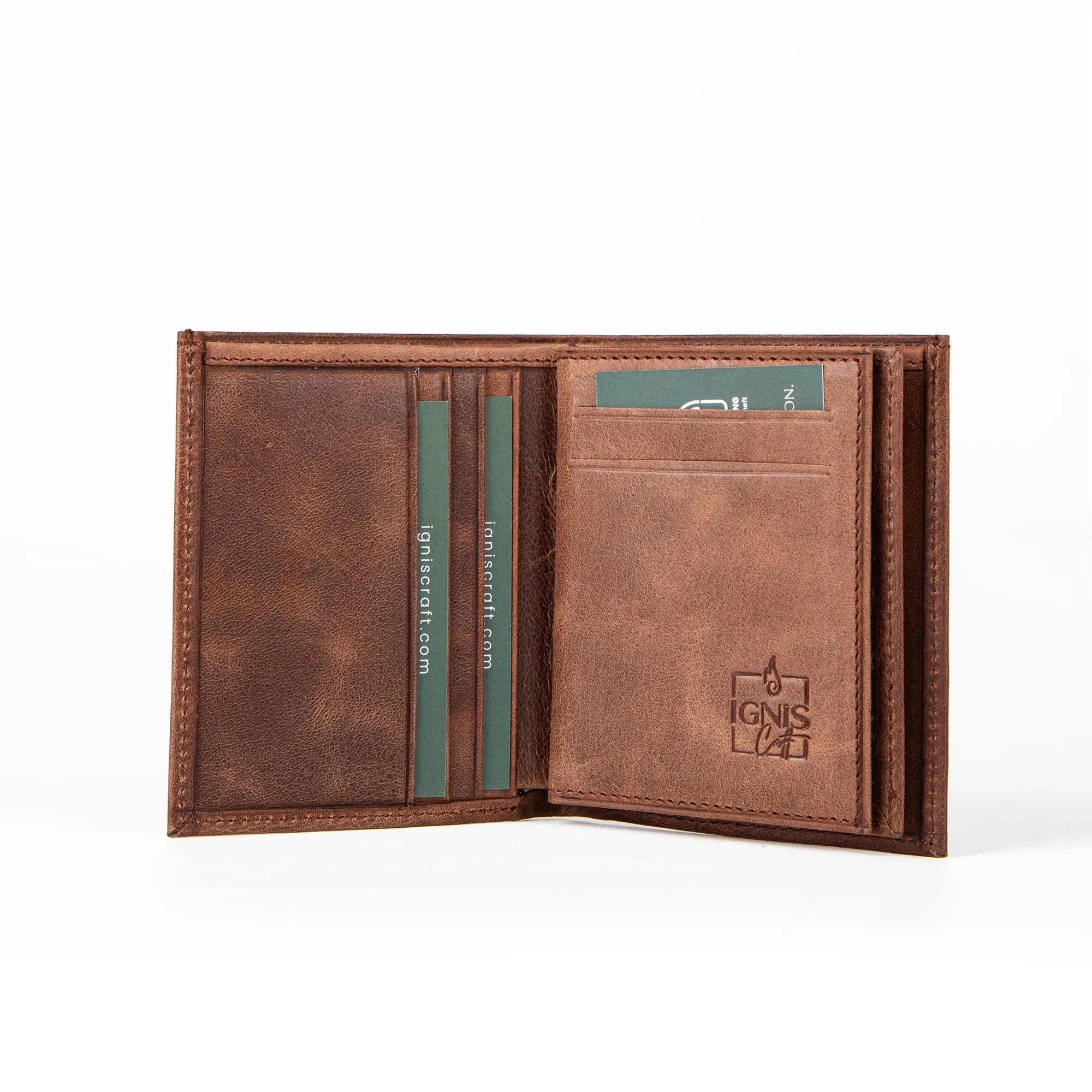 Mens Leather Card Holder | Capsule Jasper