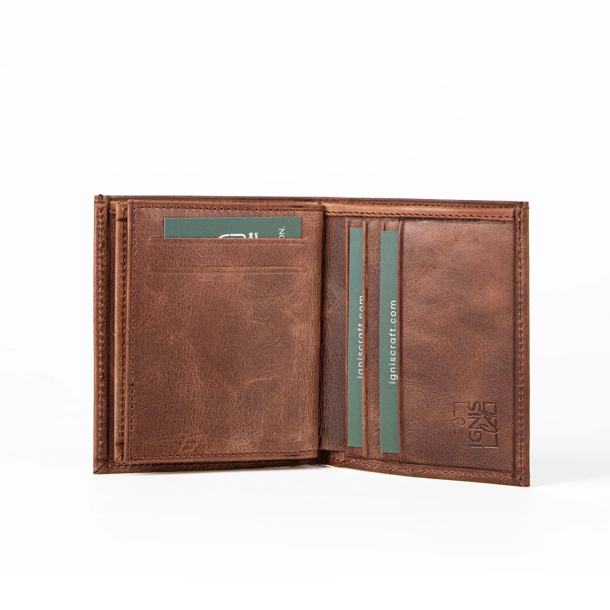 Mens Leather Card Holder | Capsule Jasper