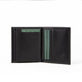 Mens Leather Card Wallet | Capsule Onyx