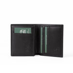 Mens Leather Card Holder | Multifold Onyx