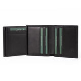 Mens Leather Card Holder | Multifold Onyx