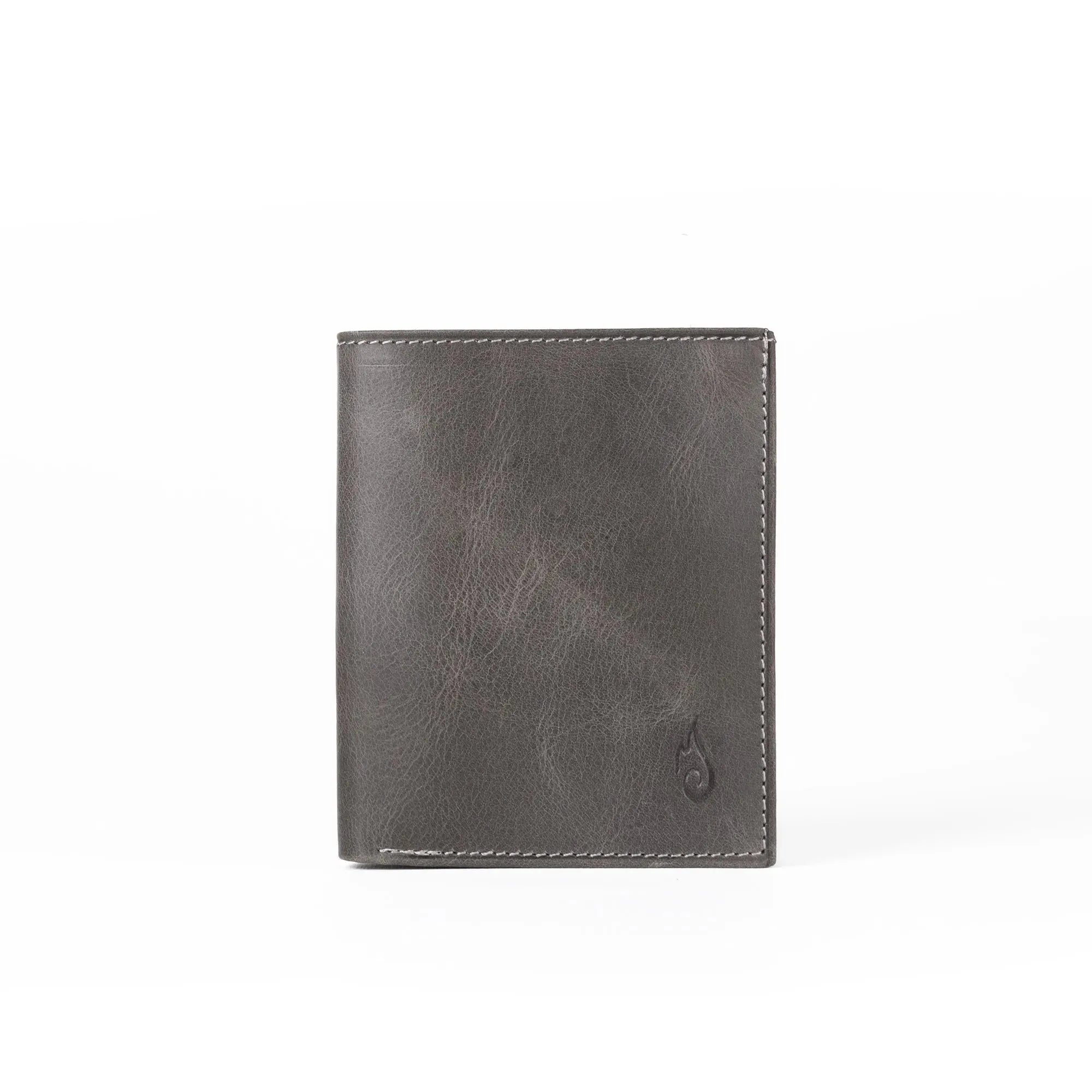 Mens Leather Card Holder | Capsule Basalt