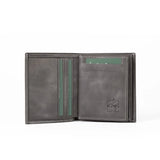 Mens Leather Card Holder | Capsule Basalt