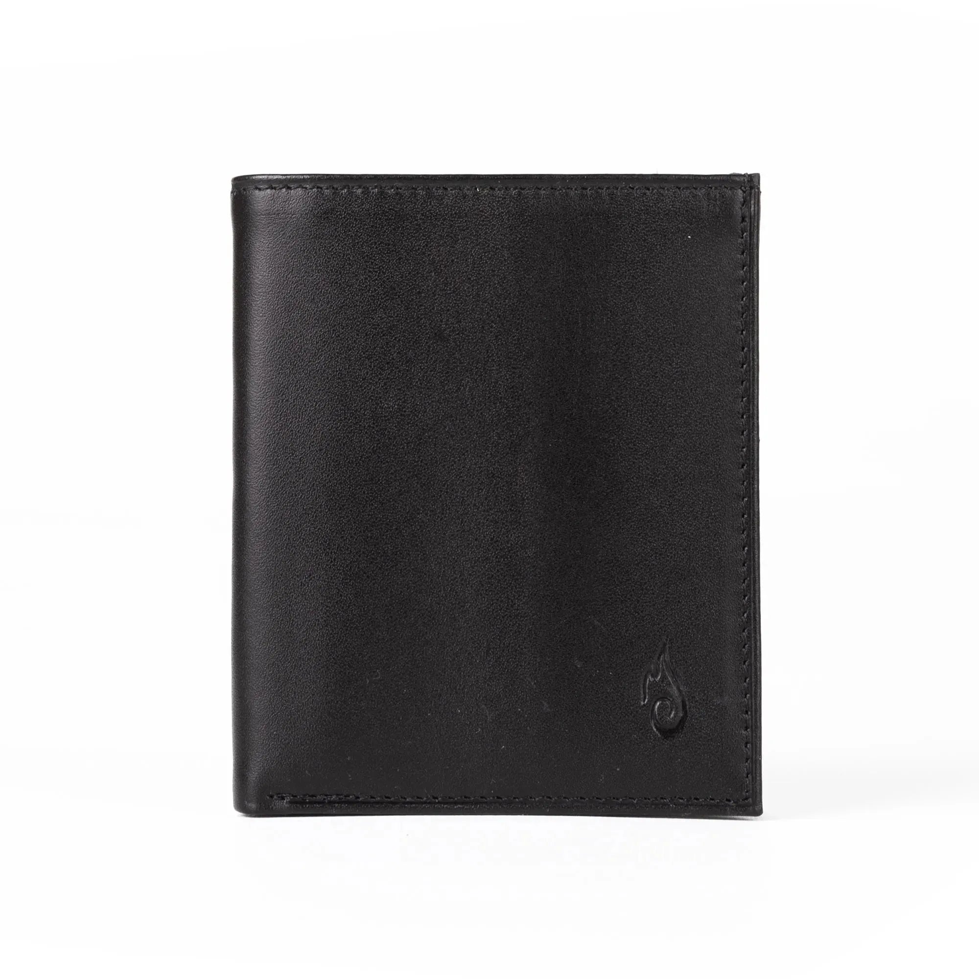 Mens Leather Card Holder | Slimline Onyx