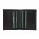 Mens Leather Card Holder | Slimline Onyx