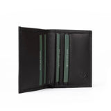 Mens Leather Card Holder | Slimline Onyx