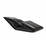 Mens Leather Card Holder | Multifold Onyx