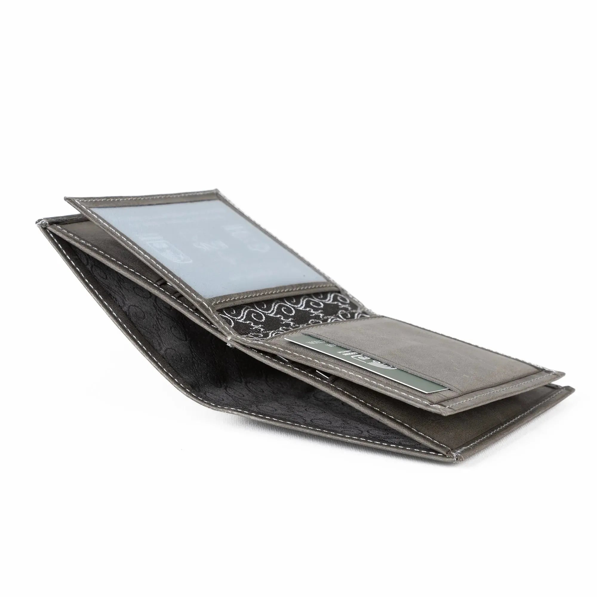 Mens Leather Card Holder | Capsule Basalt