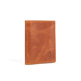 Mens Trifold Leather Wallet | Apex Amber