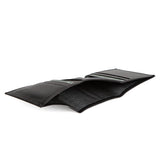 Mens Trifold Leather Wallet |  Apex Onyx