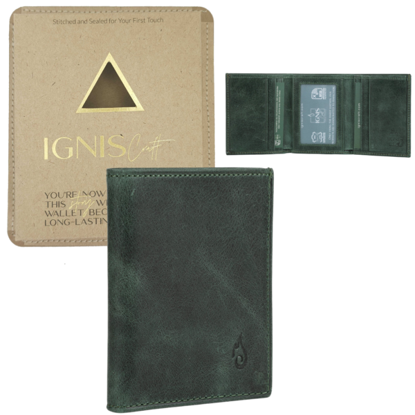 Apex Jade Minimalist Men's Wallet