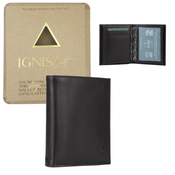 Capsule Onyx Men’s Leather Card Wallet